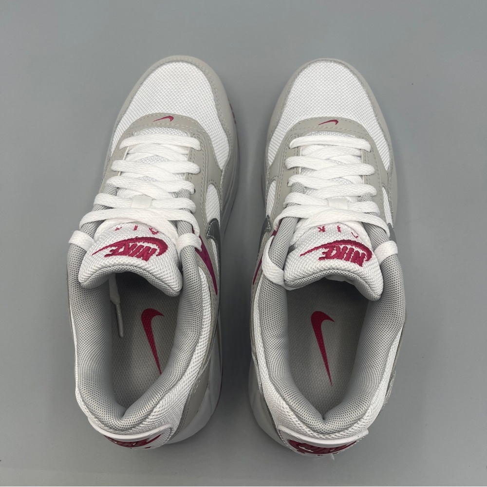 Nike Women Air Max Correlate /WHITE/STRATA GREY/SPORT FUCHSIA/METALLIC/Size7.5/6 - Picture 7 of 14